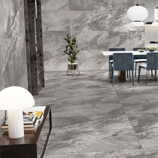 60×120 cm Napoli Grey / Carving (~225 SEK/m²)